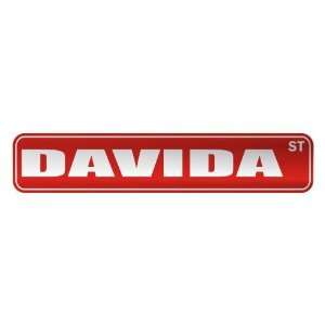   DAVIDA ST  STREET SIGN NAME