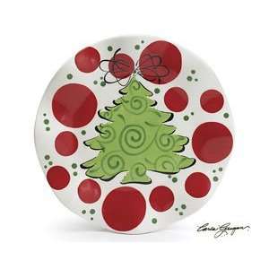  ADORE HIM TREE PLATE SET OF 4