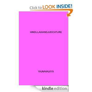  HINDU LAW AND JUDICATURE eBook YAJNAVALKYA, W. A 
