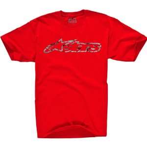 Alpinestars Trip Out Mens Short Sleeve Casual Wear T Shirt/Tee   Red 