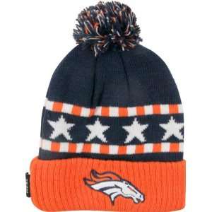  Denver Broncos Toddler Cuffed Knit Pom Hat Sports 