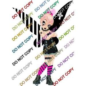 Goth Tinkerbell (Inspired) Decal/Sticker Automotive