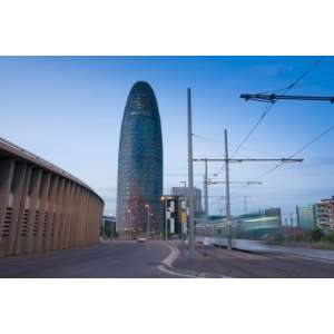    Torre Agbar, Barcelona, Spain by Alan Copson, 48x72