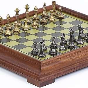   Jr., Chessmen and Salvatori Chess Board From Italy Toys & Games