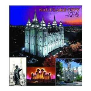  Mormon Temple Salt Lake UT Coverlet