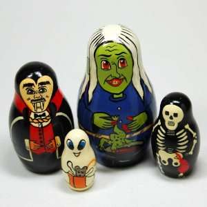  Halloween Four Part Nesting Doll Toys & Games