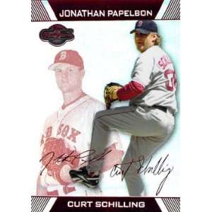  Curt Schilling Boston Red Sox 2007 Topps Co Signers Hyper 