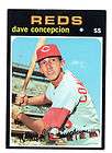 DAVE CONCEPCION REDS AUTOGRAPHED TOPPS MAIL IN CARD  