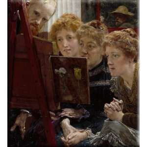 Family Group 14x16 Streched Canvas Art by Alma Tadema, Sir Lawrence 