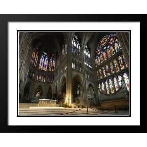  Cathedral Saint Etienne of Metz, France 20x23 Framed and 
