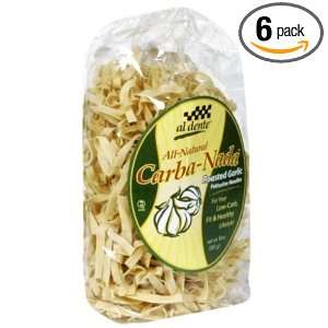 Al Dente Roasted Garlic Fettucine, 10 Ounce (Pack of 6)  
