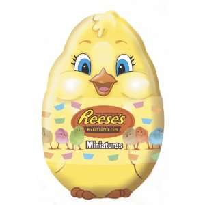 Reeses Easter Peanut Butter Cup Miniatures in Plastic Chick (Pack of 