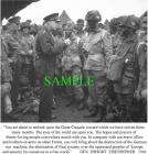 GEN DWIGHT EISENHOWER LETTER TO TROOPS ON D DAY PHOTO  