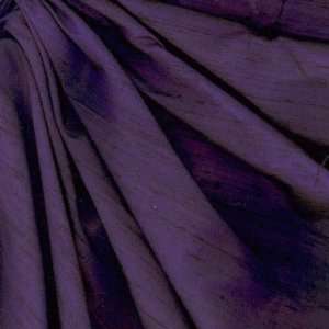   Dupioni Silk Deep Purple Fabric By The Yard Arts, Crafts & Sewing