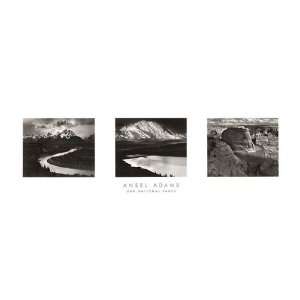  Our National Parks by Ansel Adams. Size 7.00 X 29.50 Art 