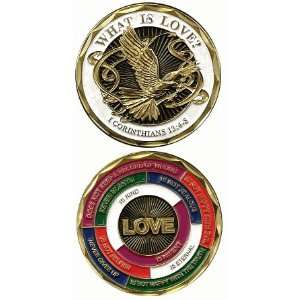  What is Love   Challenge Coin 