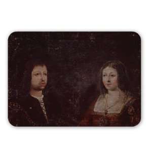  Ferdinand II of Aragon and Isabella I of   Mouse Mat 
