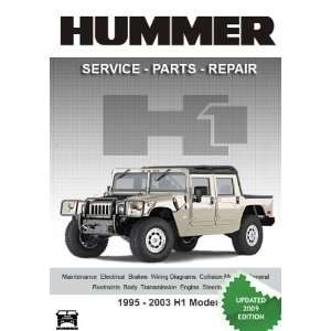   HUMMER H1 COMPLETE SERVICE REPAIR PARTS MANUAL ON CD ROM Automotive