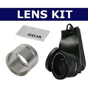  0.40X High Definition Fisheye Lens + Tube Adapter for 