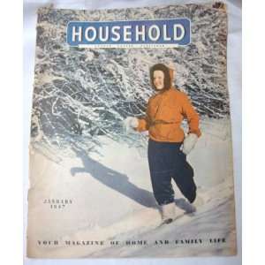 Household Magazine January 1947 Arthur Capper  Books