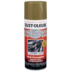 Rust Oleum 246027 Automotive 11 Ounce Enamel Spray Paint, Gold