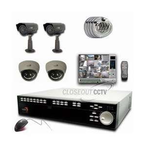   Recorder DVR Security Surveillance CCTV System Package