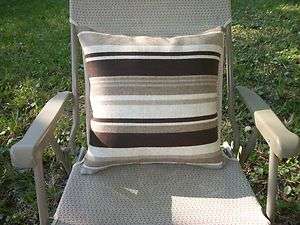 DECORATIVE THROW PILLOW CUSHION COVER 16 IN/ OUTDOOR  