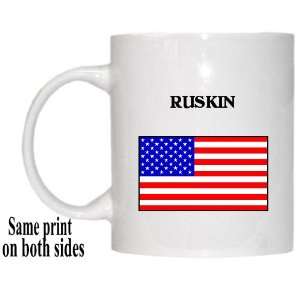  US Flag   Ruskin, Florida (FL) Mug 