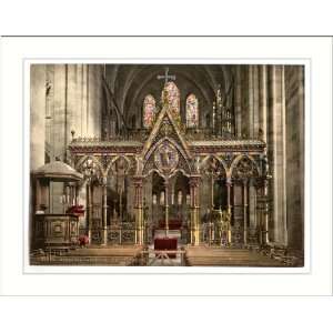 Cathedral choir screen Hereford England, c. 1890s, (M 