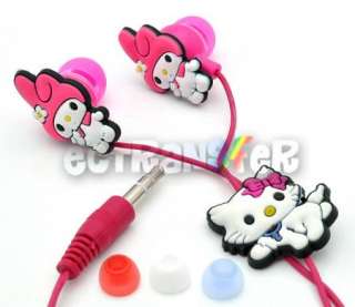 Hello Kitty Melody 3.5mm Earphone Earbud Headset/HP703  
