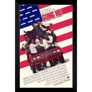  Gung Ho FRAMED 27x40 Movie Poster Michael Keaton