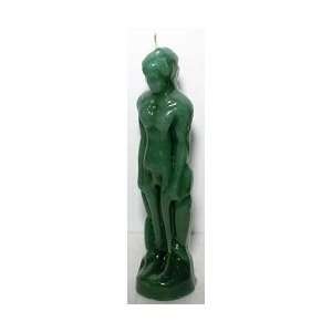  Male Green Human Figure Candle (CHMG) Beauty
