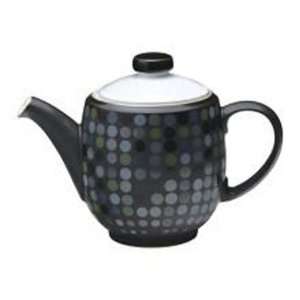  Denby Jet Dots Large Teapot