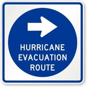  Hurricane Evacuation Route (Right Arrow) Diamond Grade 