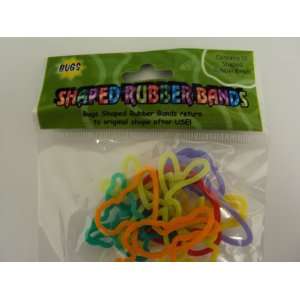  Animal Bugs Shaped Bands Rubber Bandz Wristband (12) Toys 