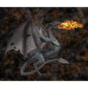  Fire Breathing Dragon Mouse Pad