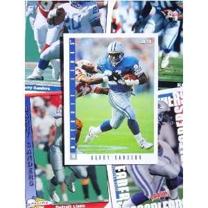  10 Different Barry Sanders Cards in a Protective Starter 