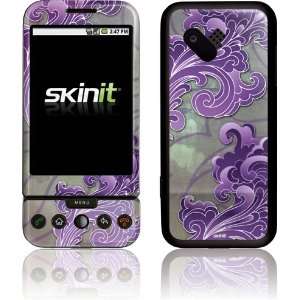  Purple Flourish skin for T Mobile HTC G1 Electronics