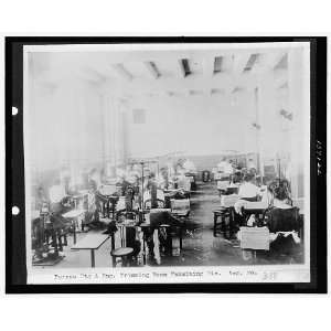  U.S. Treasury,employees operating machinery,c1907 