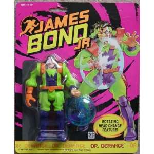   JAMES BOND JR  DR DERANGE ROTATING HEAD CHANGE FIGURE Toys & Games