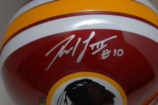 Robert Griffin III (RG3) Signed Washington Redskins Full Size Helmet 