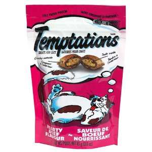  Whiskas Temptations Treats for Cats, Hearty Beef, 3 Oz 