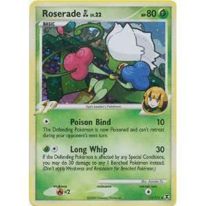   Platinum Rising Rivals #12 Roserade GL Holo Rare Card Toys & Games