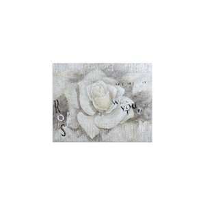  Uttermost Multicolor Rose Wishes Art