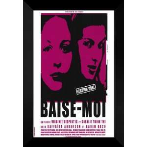  Baise moi 27x40 FRAMED Movie Poster   Style B   2000