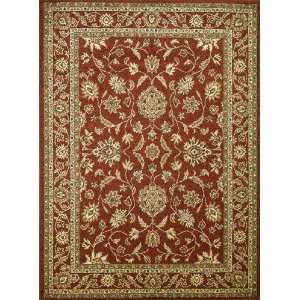  Concord Global Chester Agra Red 710 Round Rug (9720 
