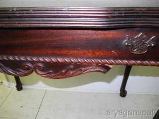 Antique Mahogany, Game Table, Card Table, Queen Anne, Ca 1900  