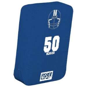 Fisher HD500 Big Beulah Body Football Hand Shields NAVY 36 