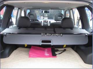 Rear cargo cover fits for Nissan X Trail 2008 2009 2010 2011 Aluminum 