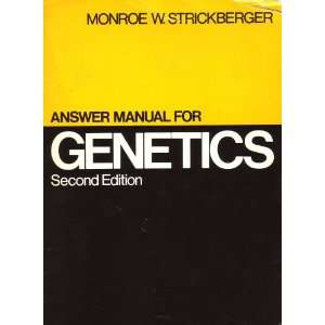  Answer Manual for Genetics   Second Edition Everything 